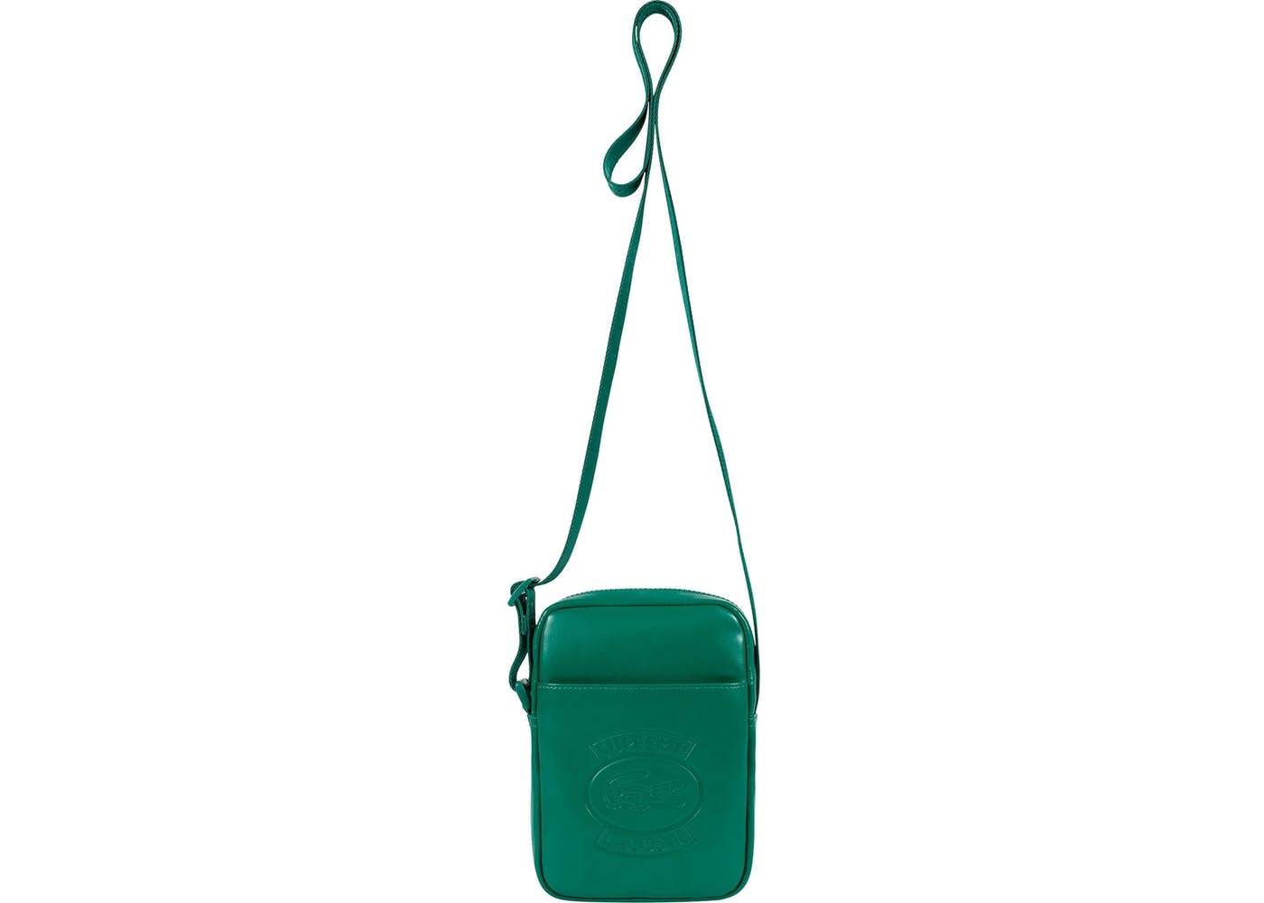Supreme x Lacoste Shoulder Bag Green - Novelship